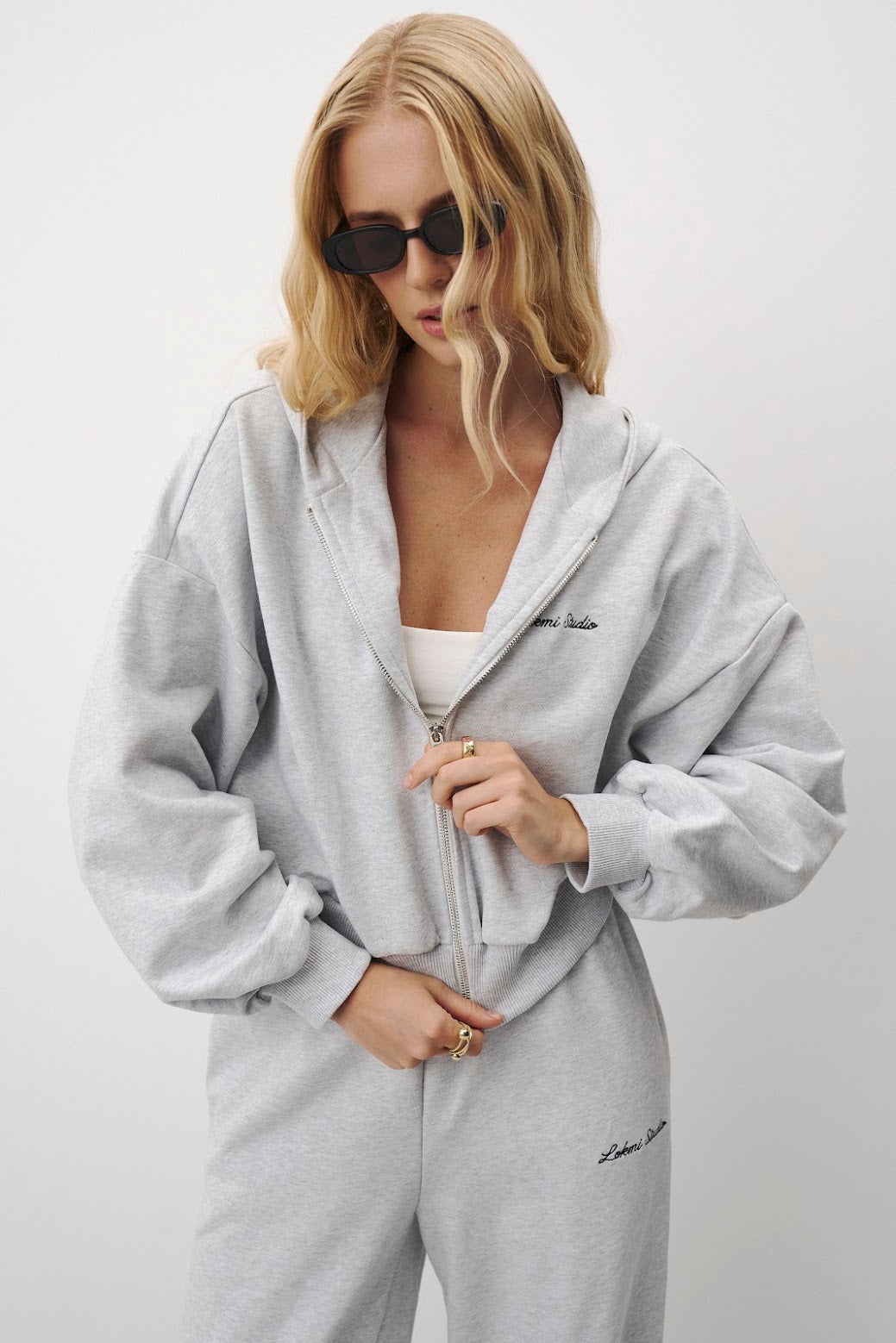 Кроп зіп ESSENTIAL CROPPED ZIP