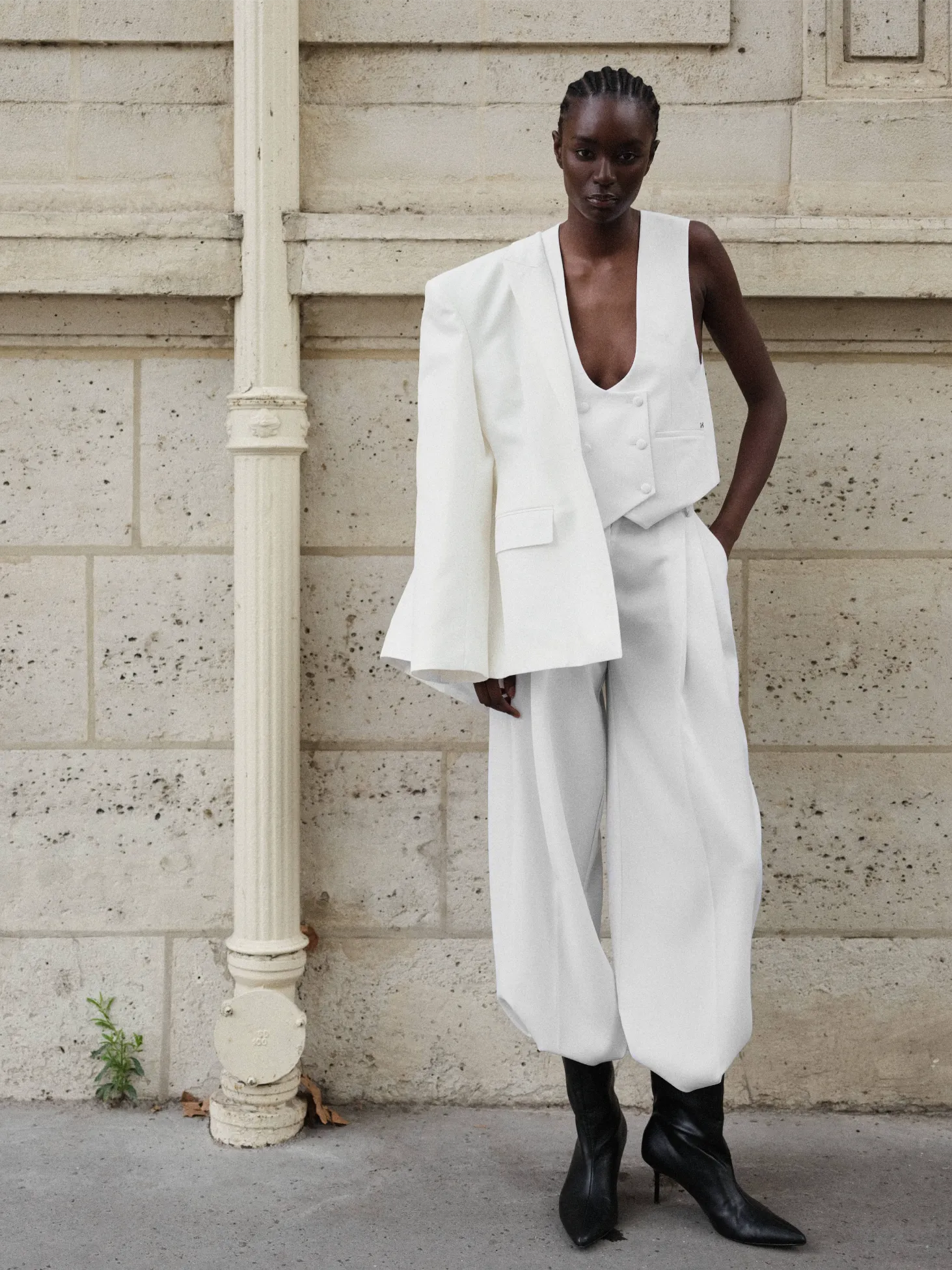 Брюки палаццо