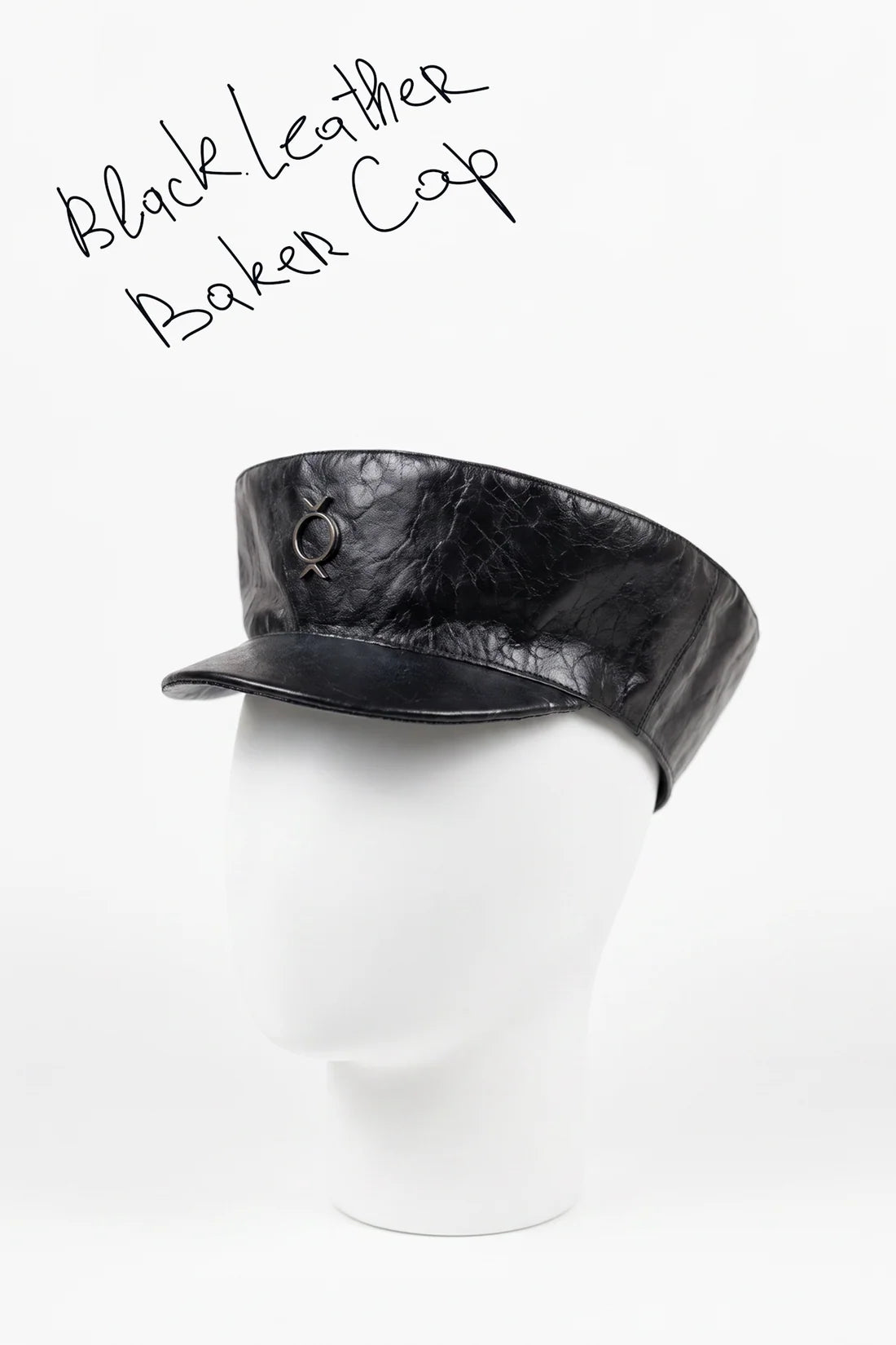 Картуз Leather Baker Cap
