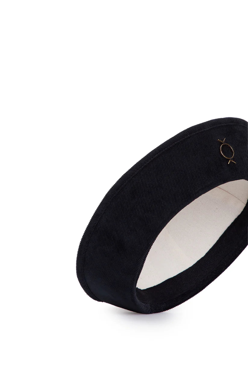 Black Velvet Sea Hat