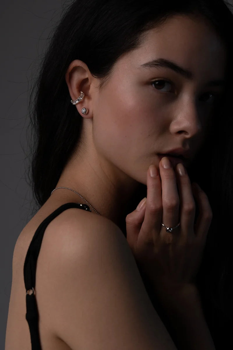 Каф Moissanite Lumen