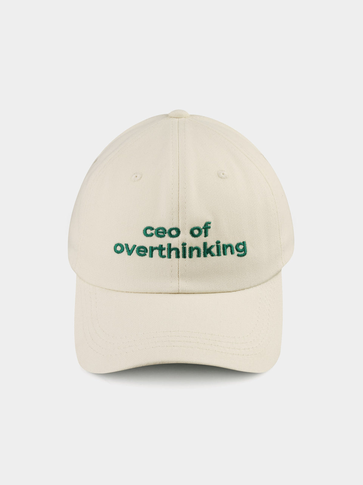 Джинсова кепка Ceo of overthinking