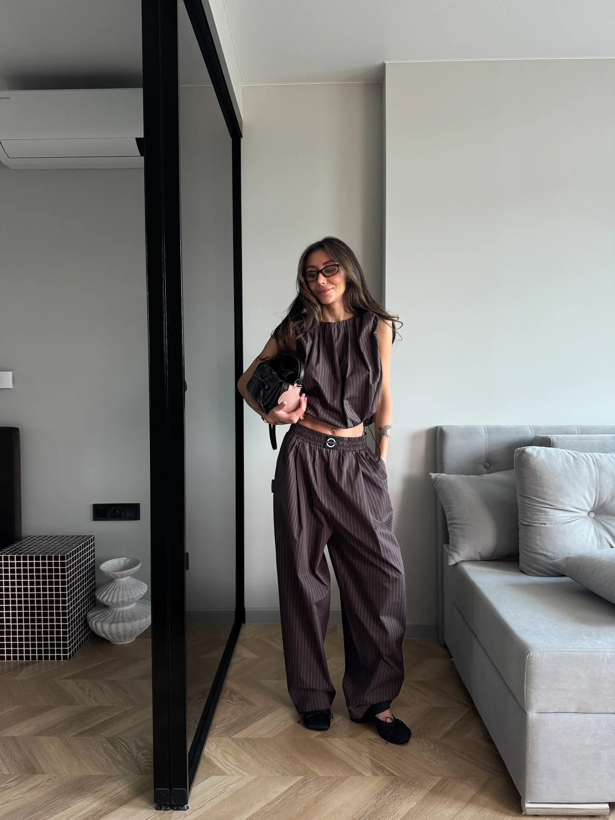 Штани COTTON RELAXED PANTS