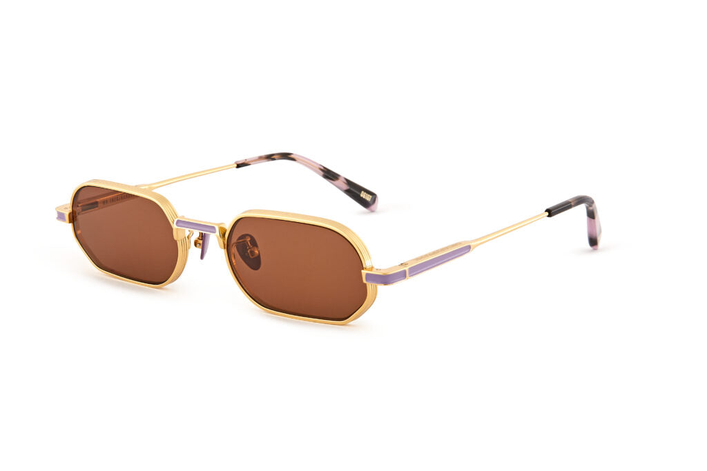 Окуляри MR ZUZU (GOLD TITANIUM/
BROWN LENS)