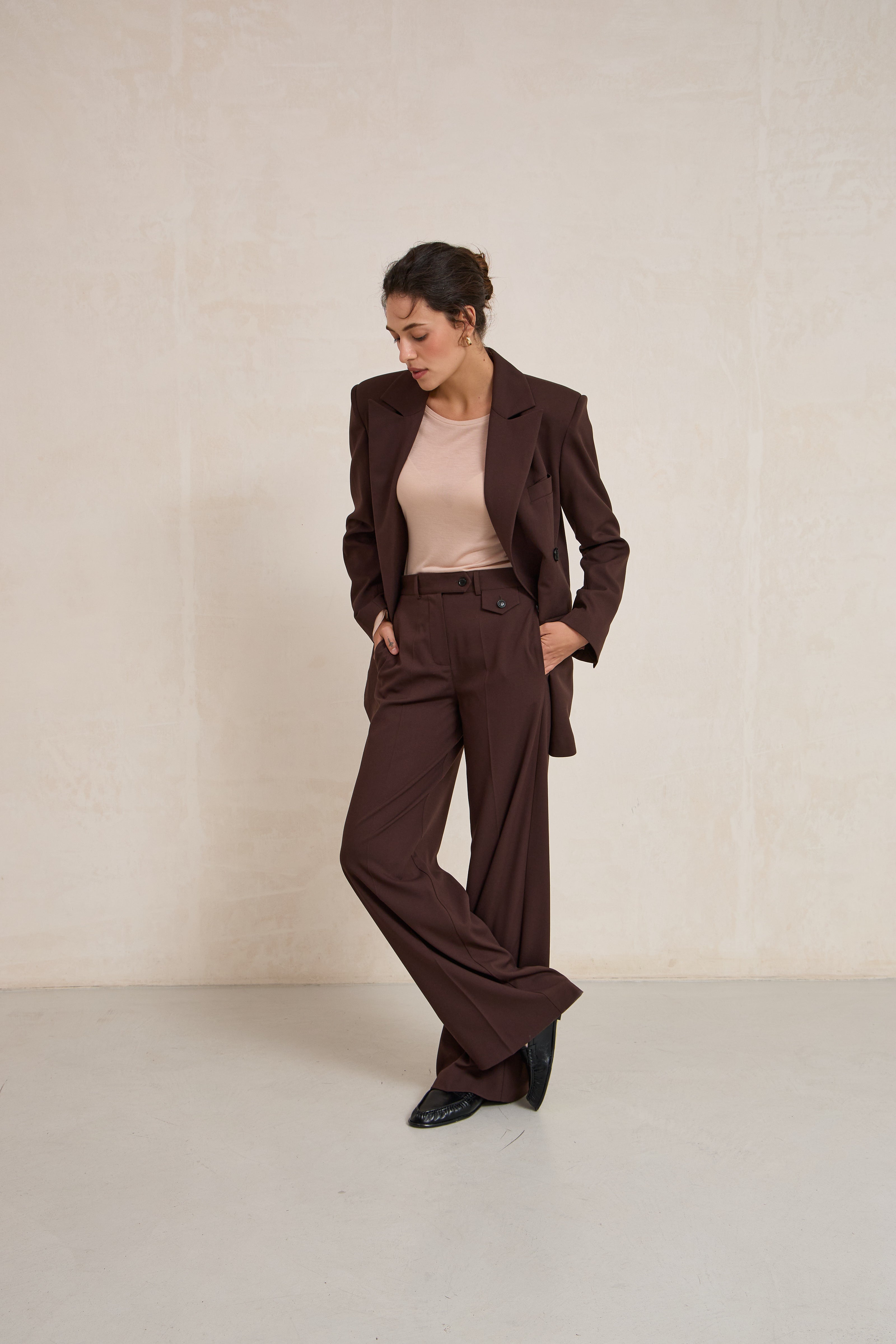 Брюки прямі