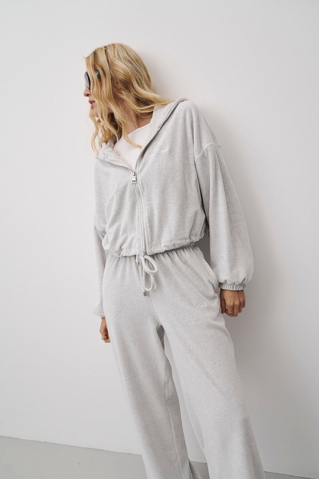 Кофта VELOUR CROPPED ZIP
