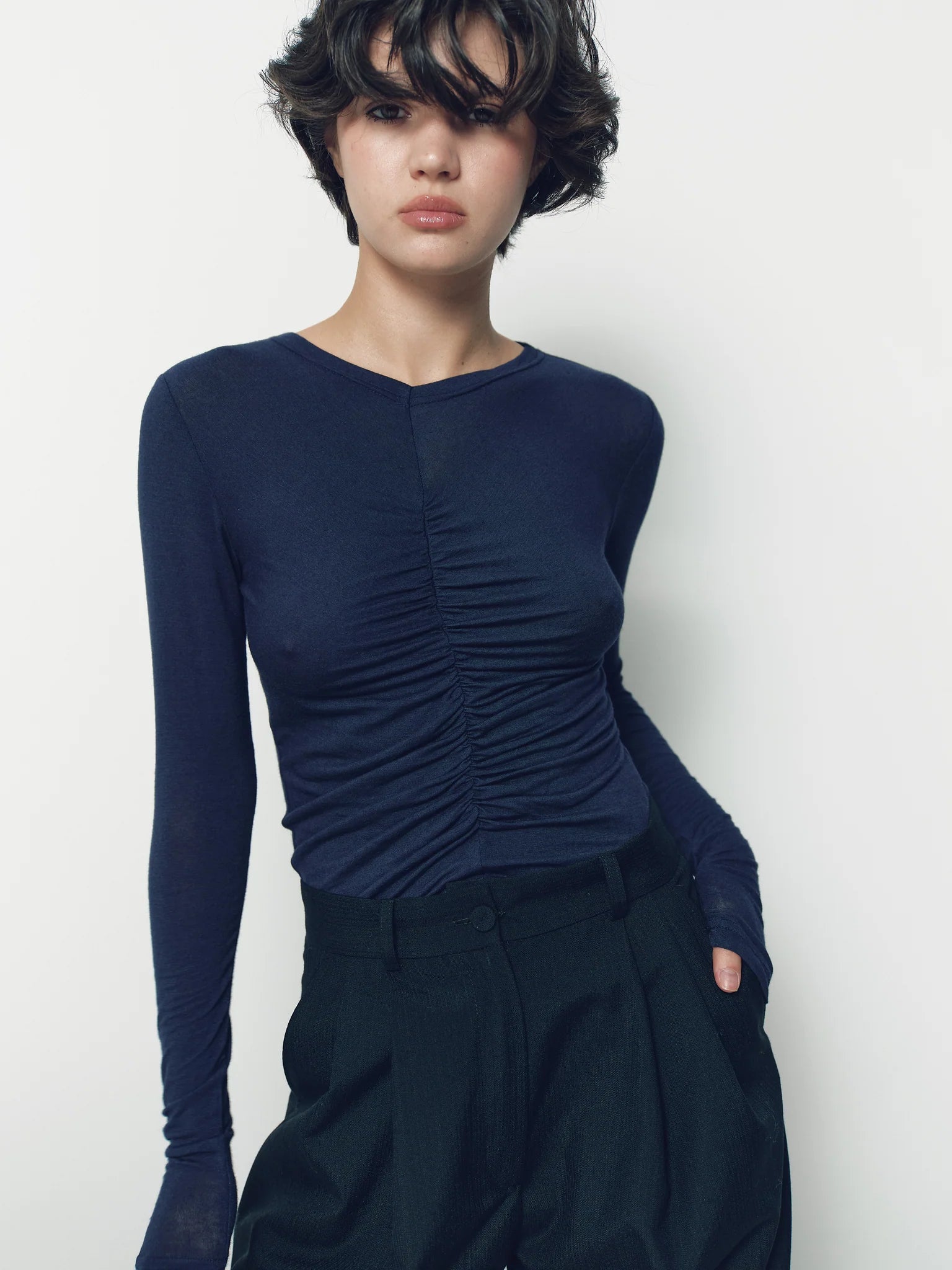 Лонг драпіровка