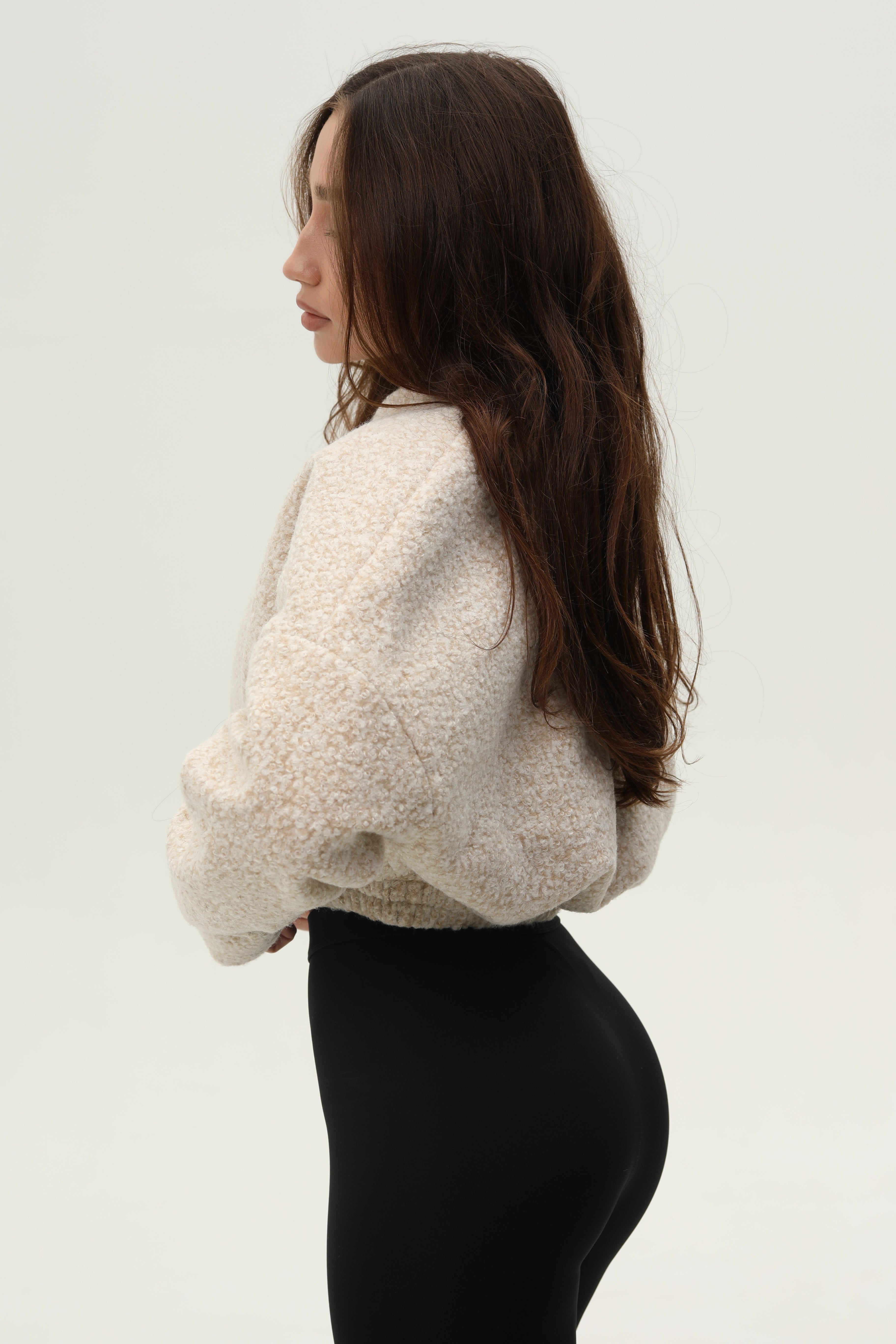 Бомбер короткий з утепленням