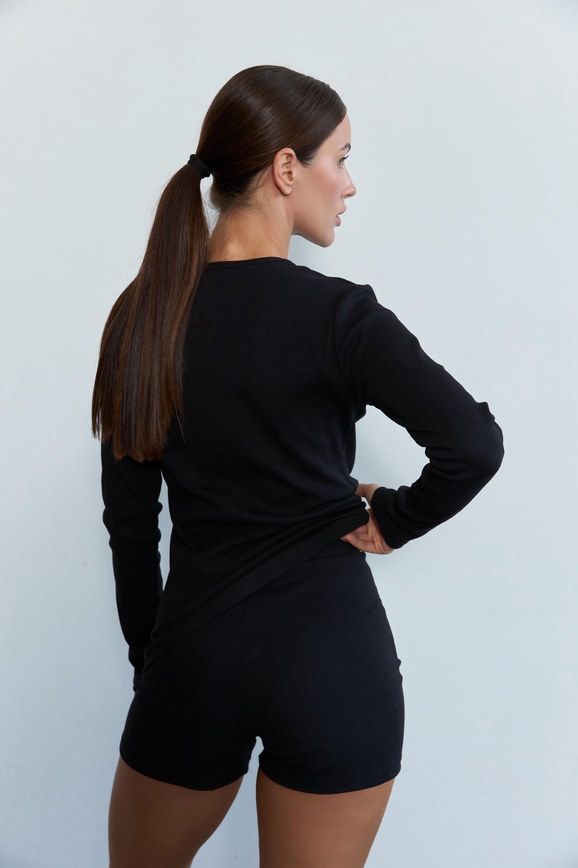 Лонгслів рубчик