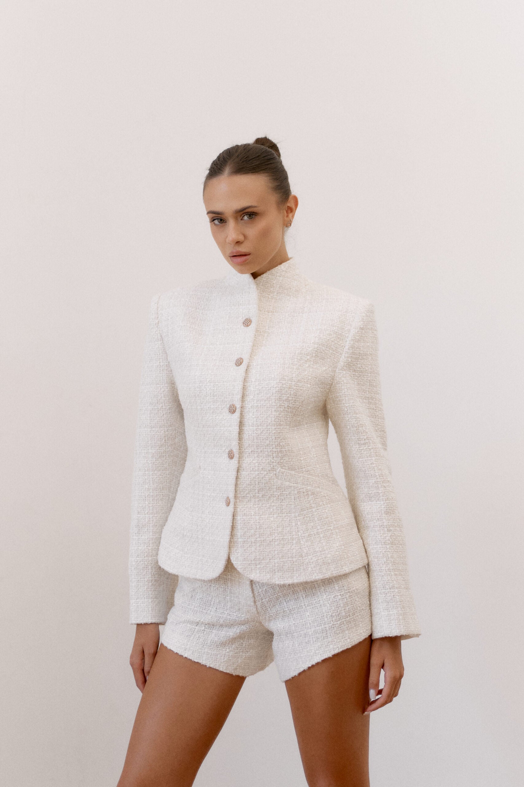 Піджак твід  міні