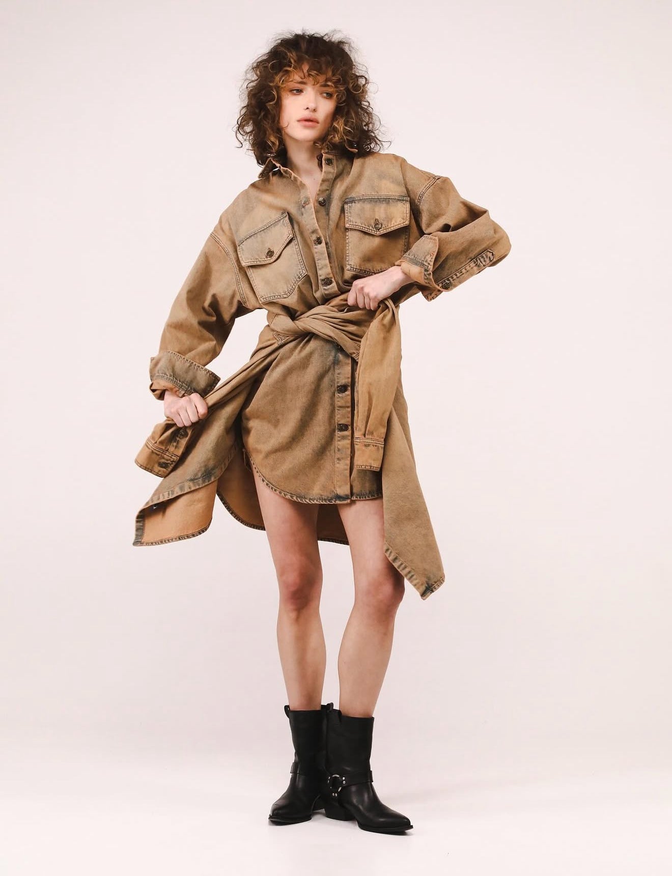 Сукня Alex denim brown