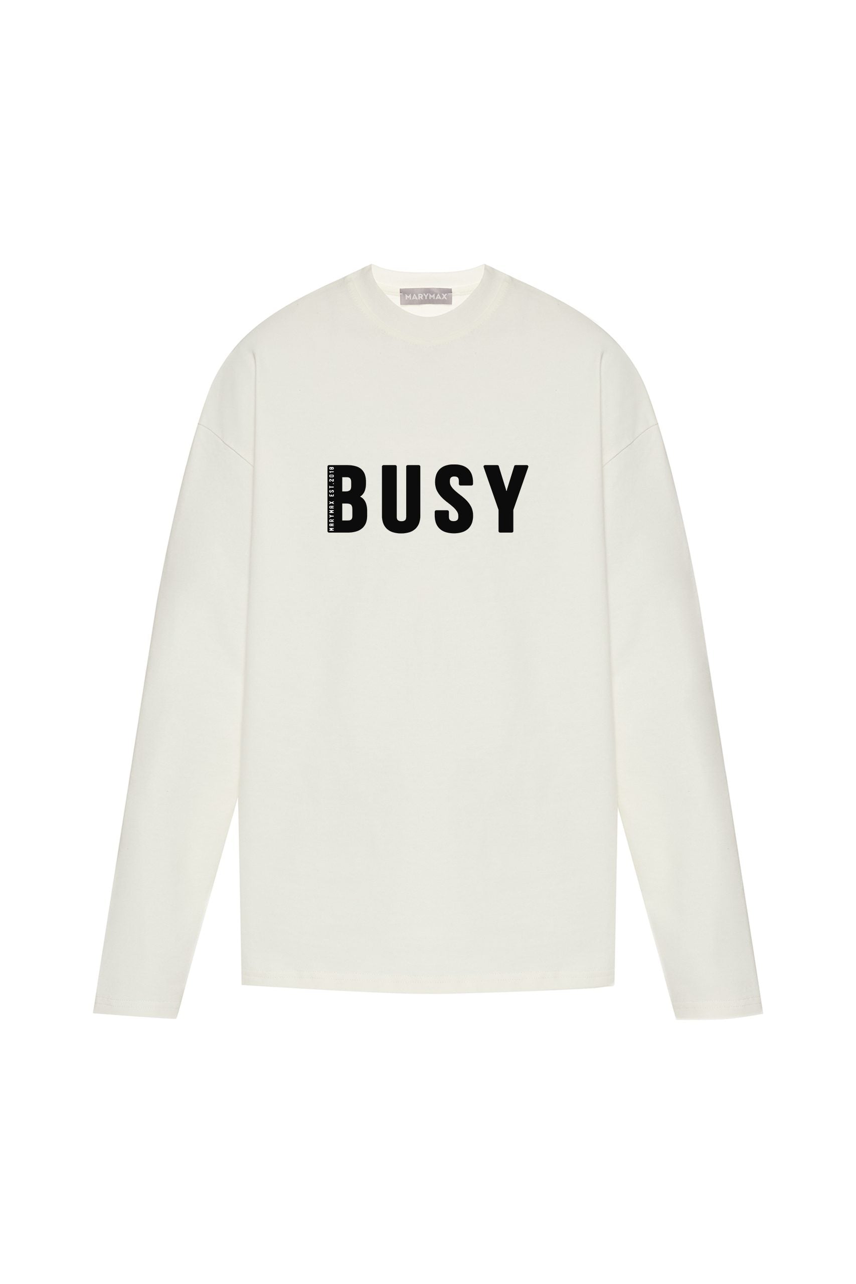 Лонгслів  (принт BUSY)
