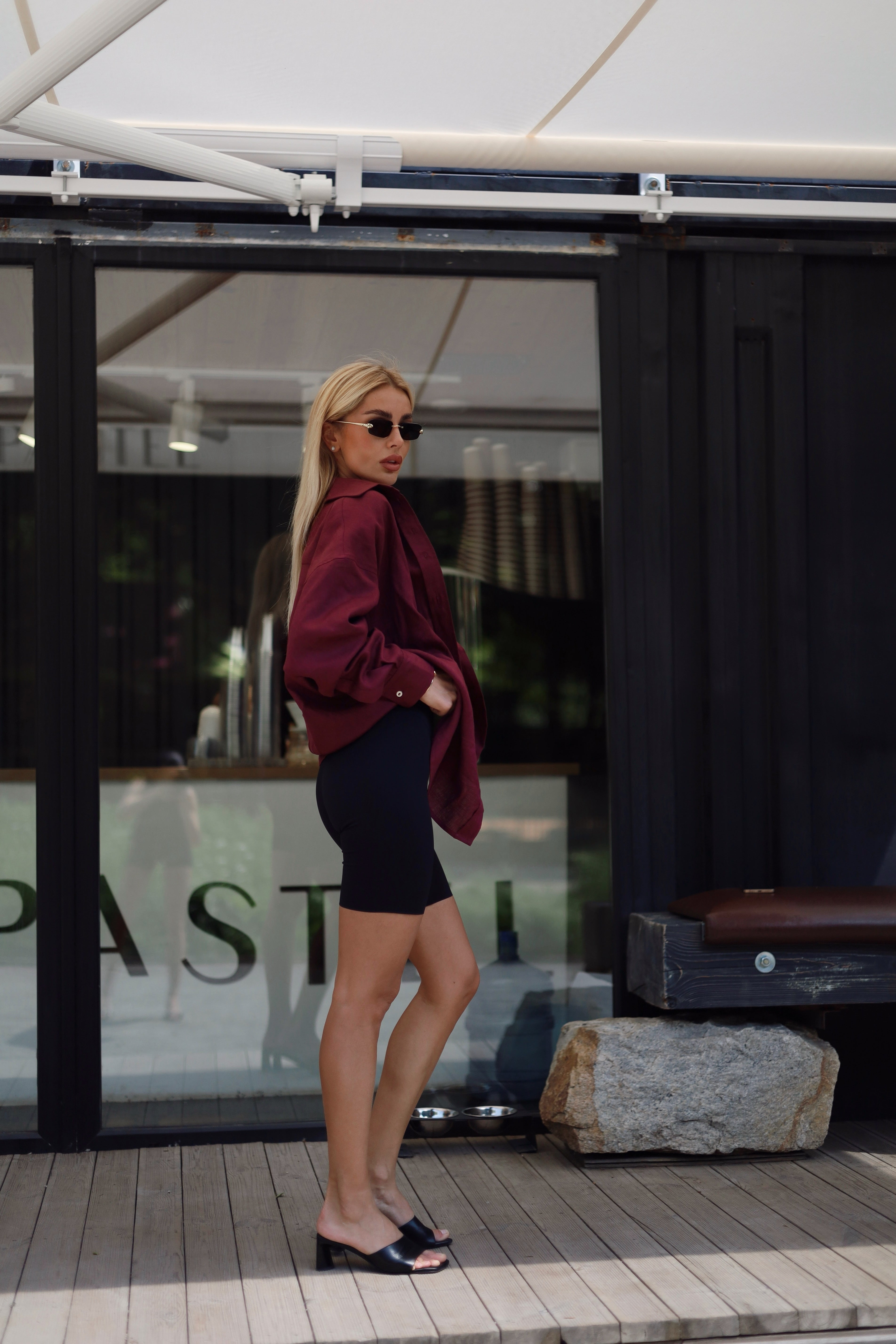 Сорочка з льону Marsala