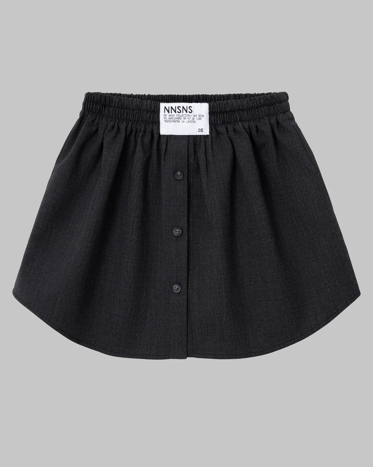 Вовняна спідниця DARK GREY