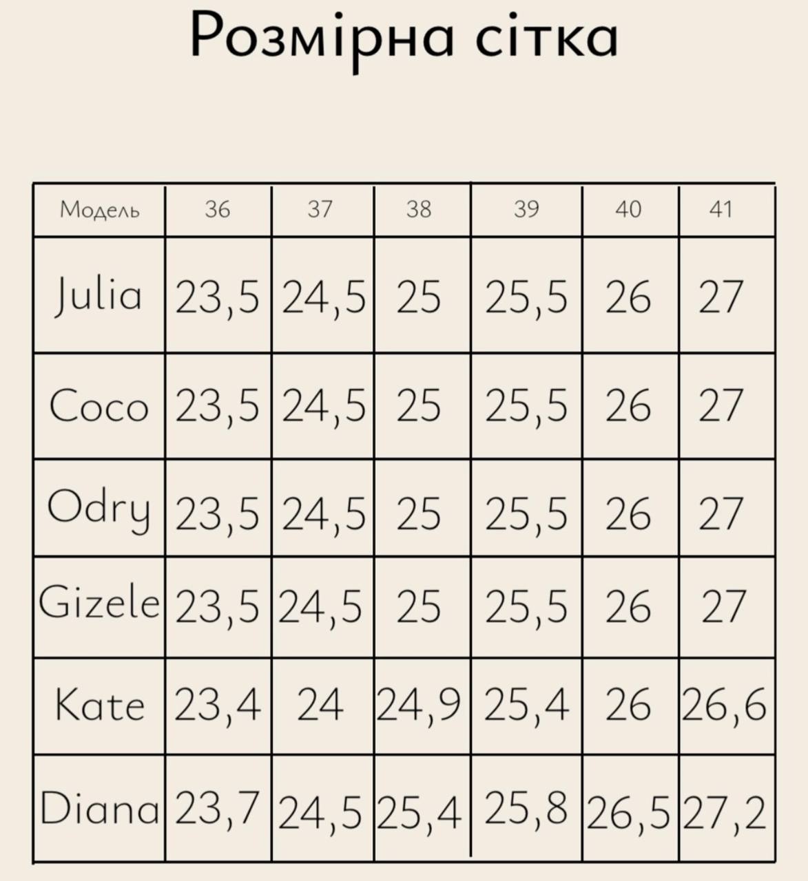 Чоботи Kate