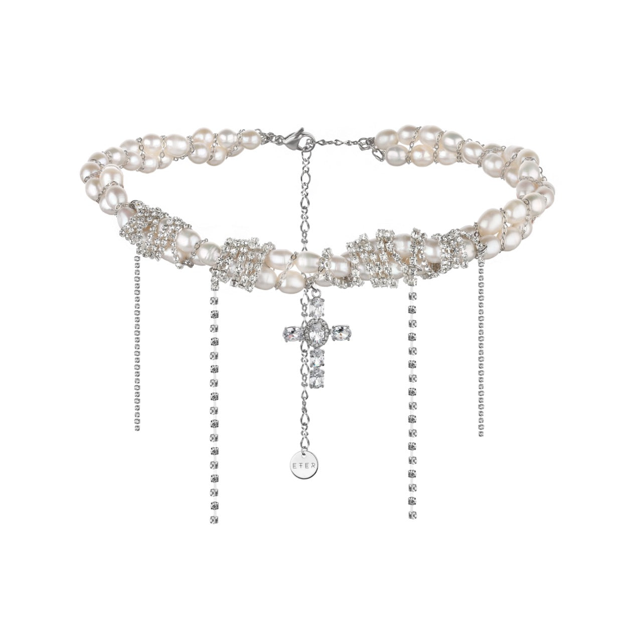 Намисто PEARL CROSS