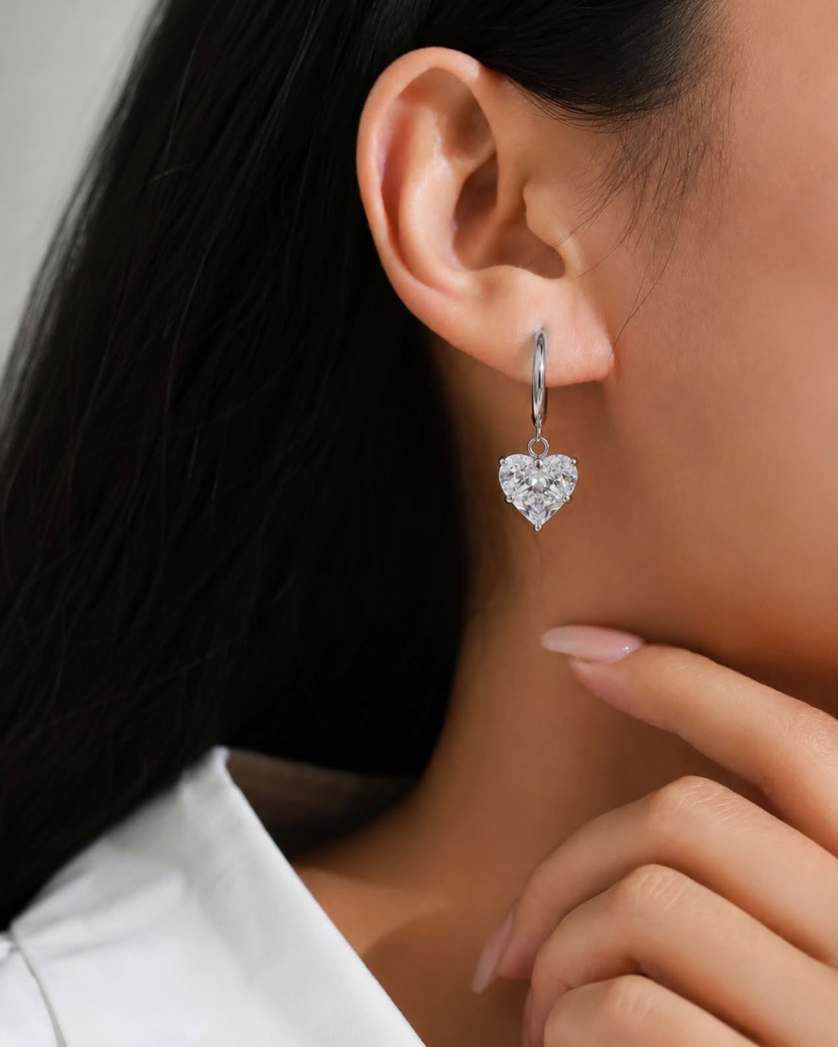 Сережки Cristal heart