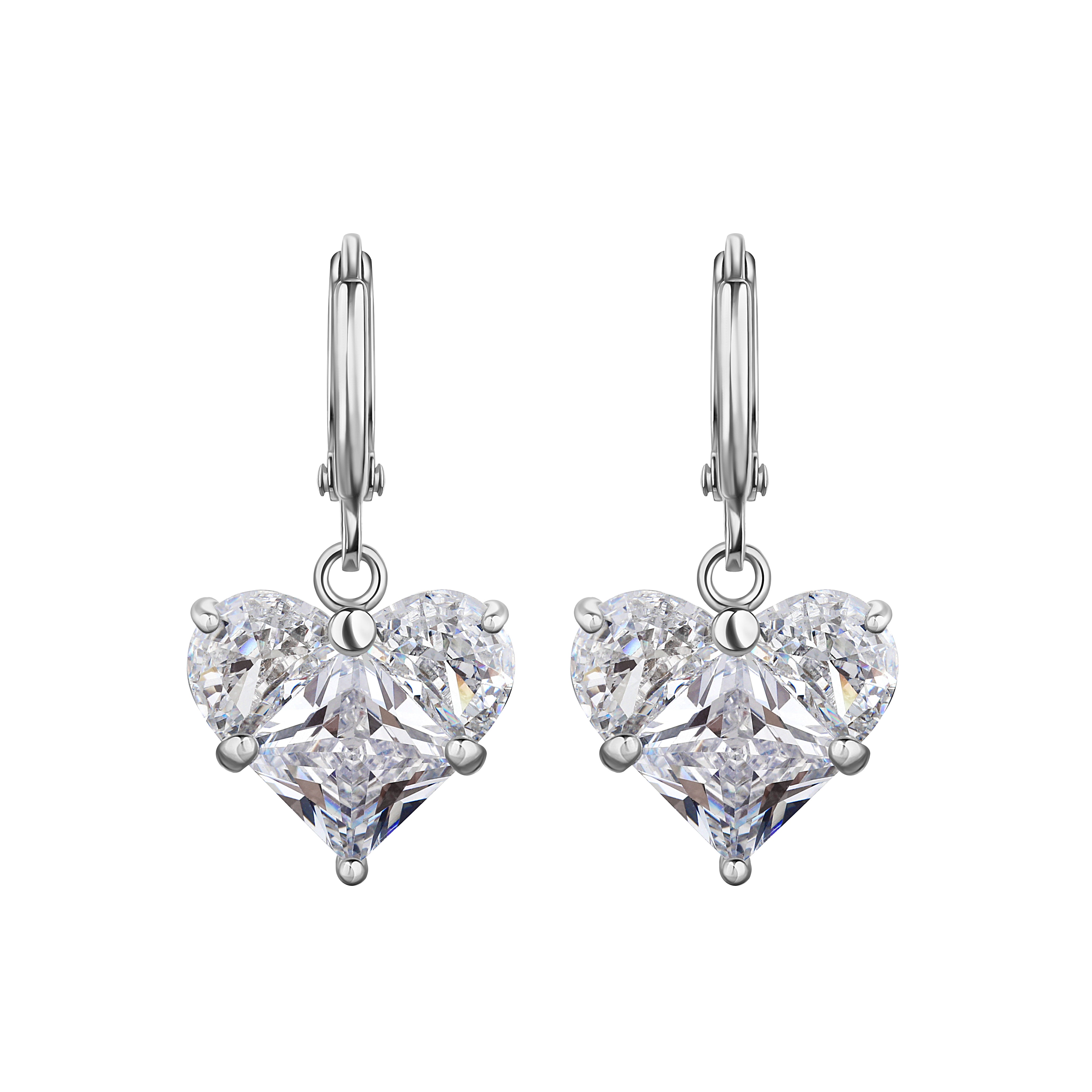 Сережки Cristal heart