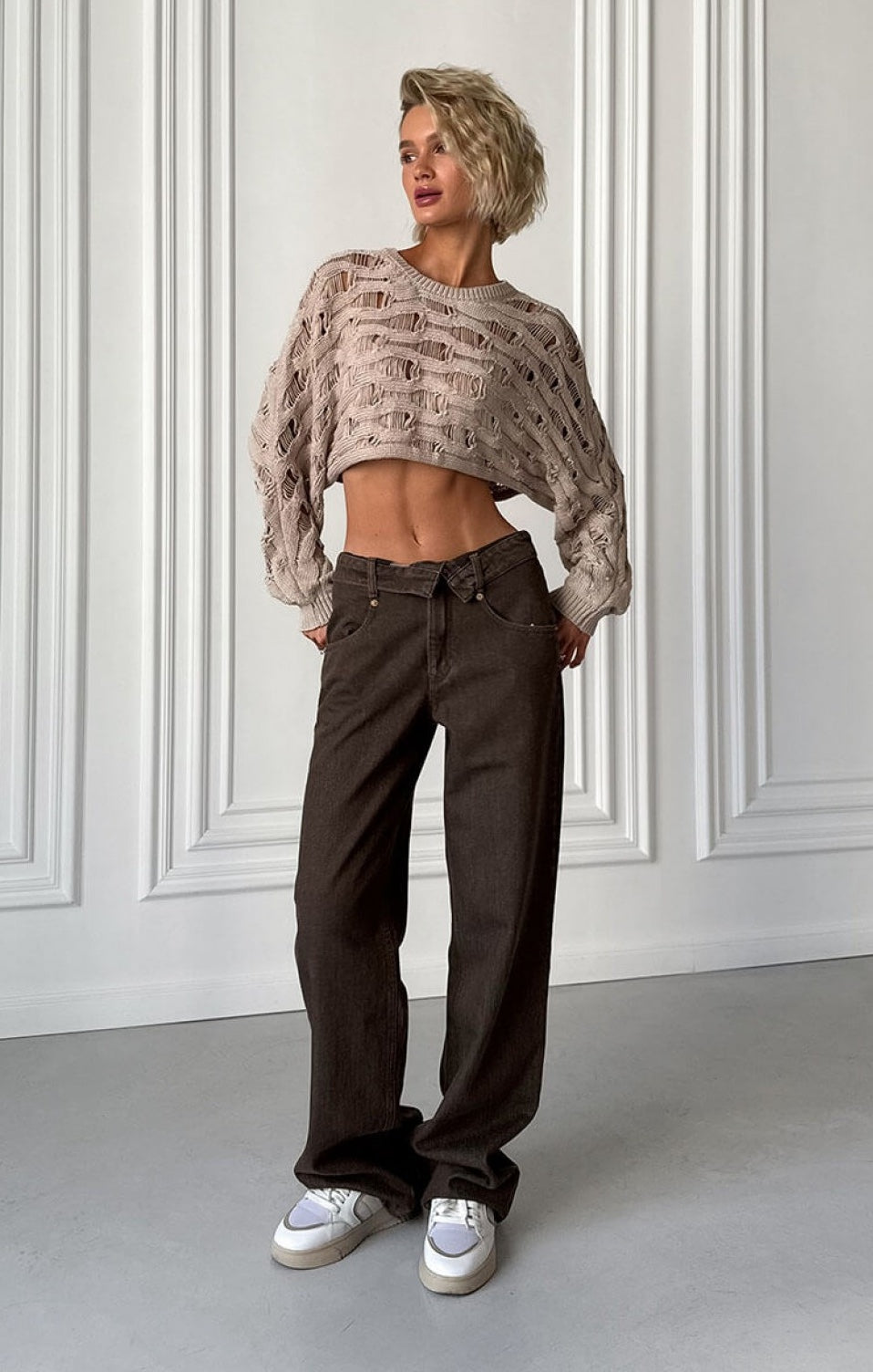 Джинси Li Brown