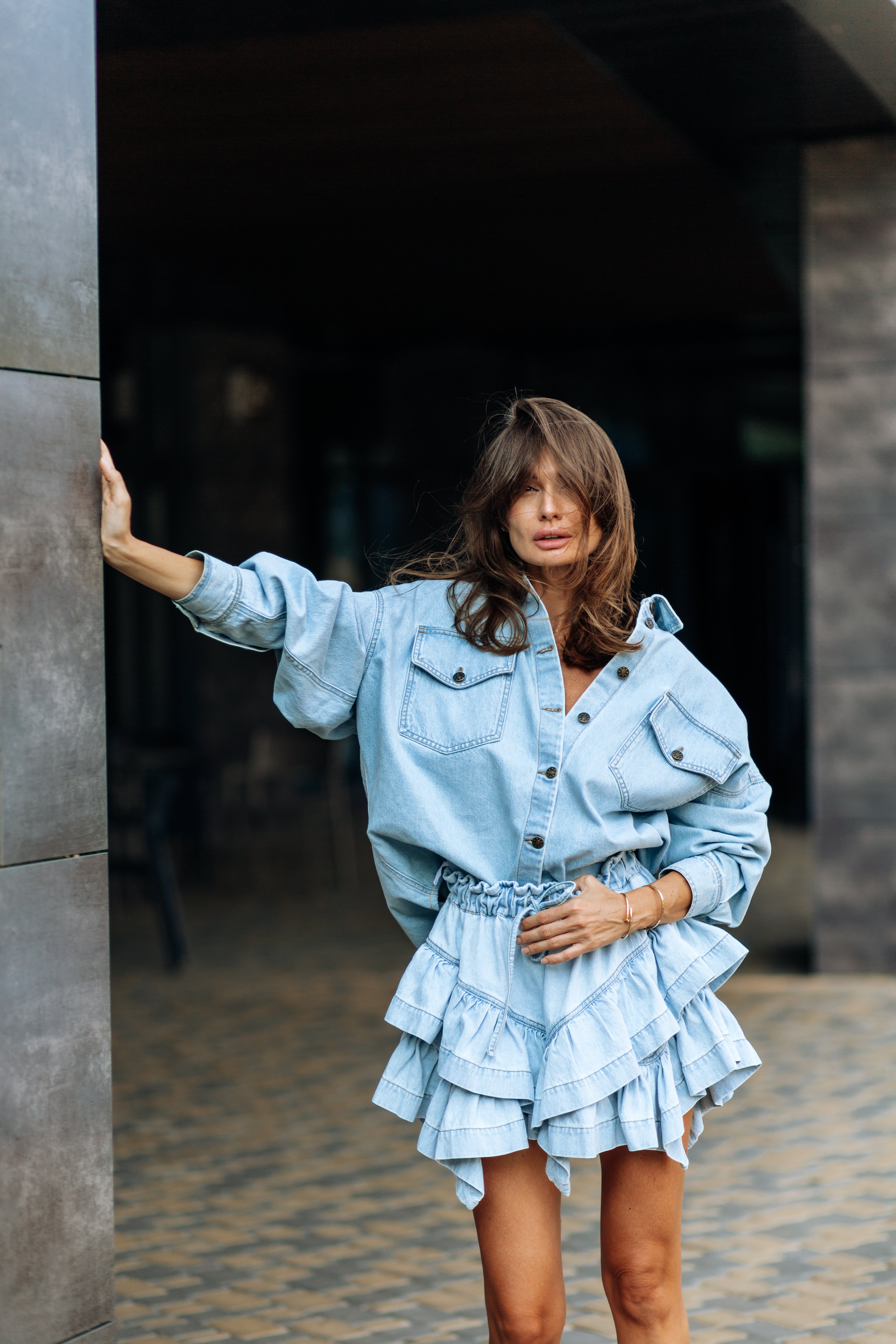 Костюм Misha jeans light blue