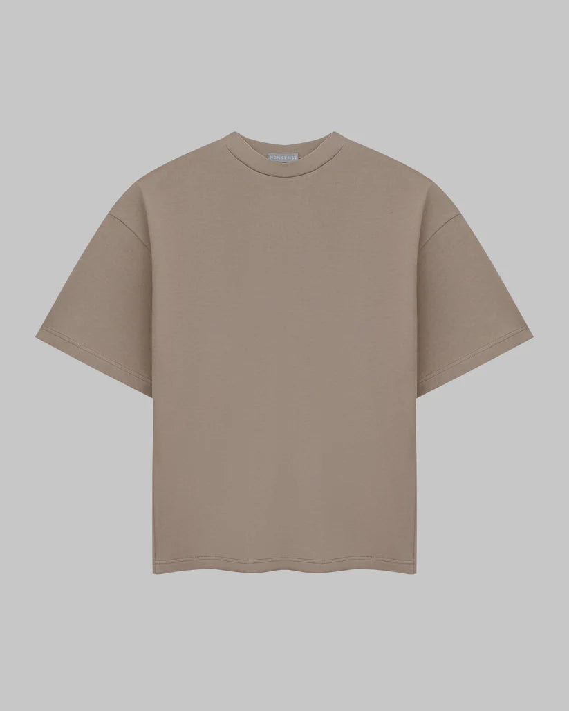 Футболка UNISEX T-SHIRT FLOWERS LIGHT BROWN