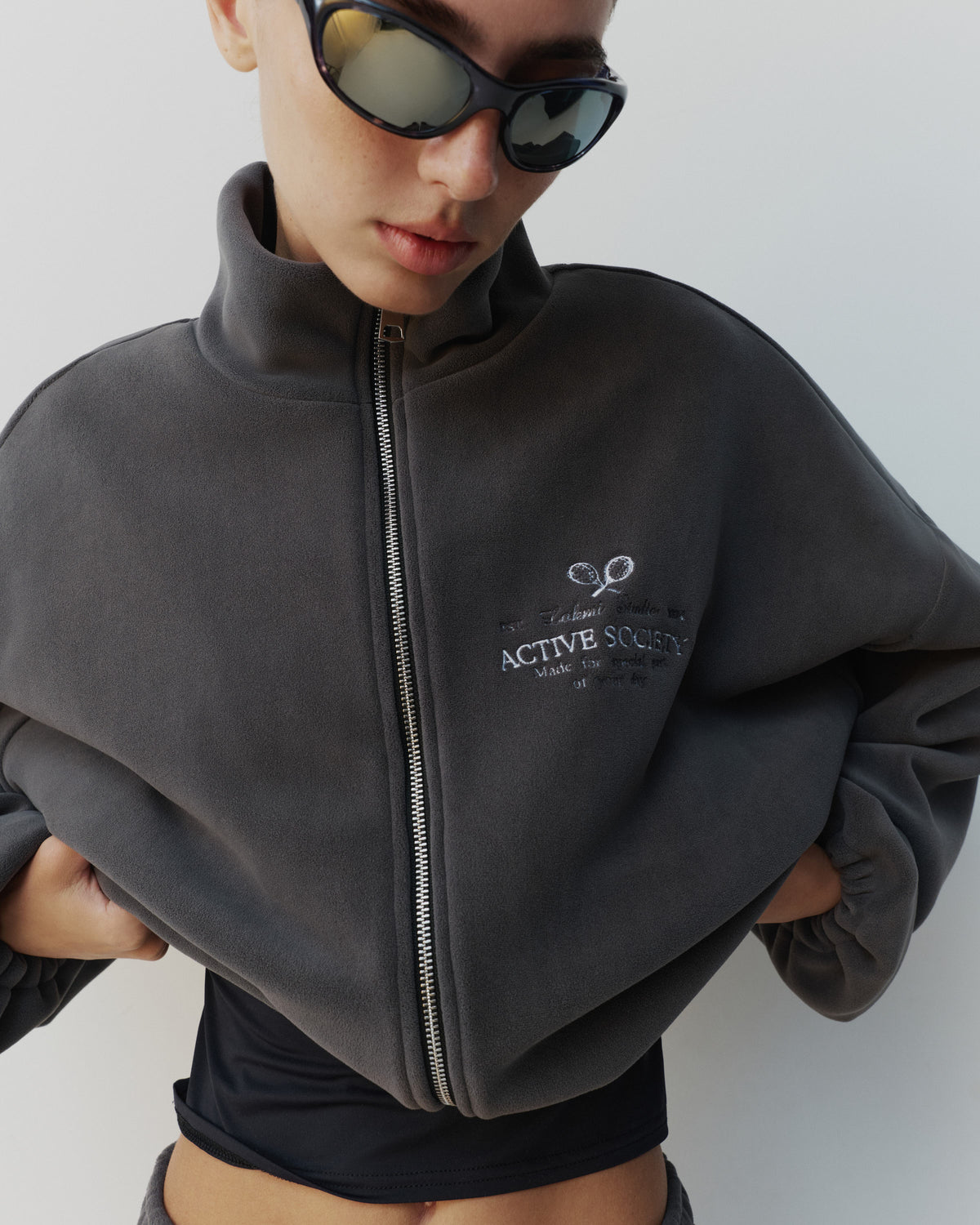Зіп кофта ACTIVE SOCIETY COLLAR ZIP