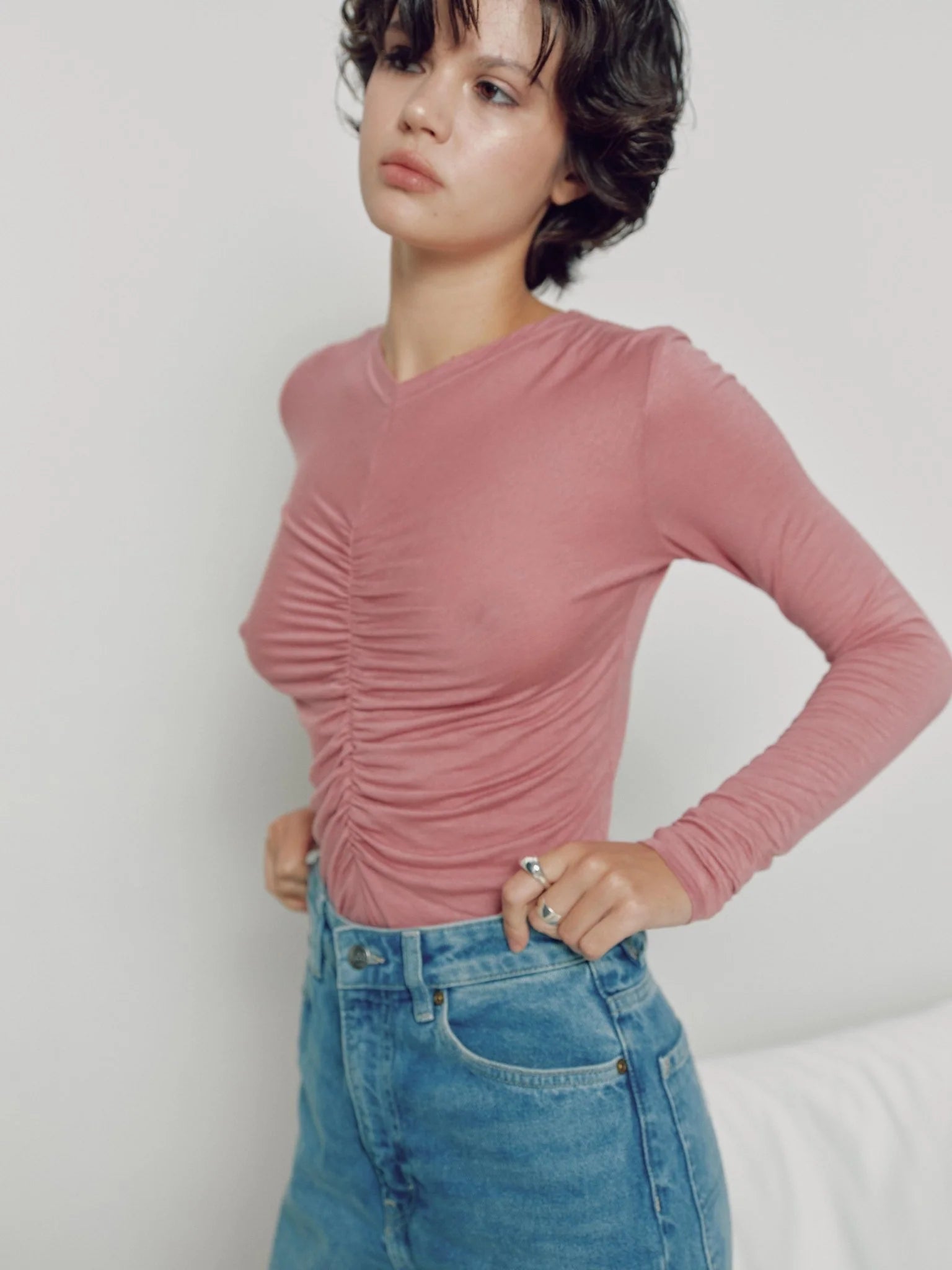 Лонг драпіровка