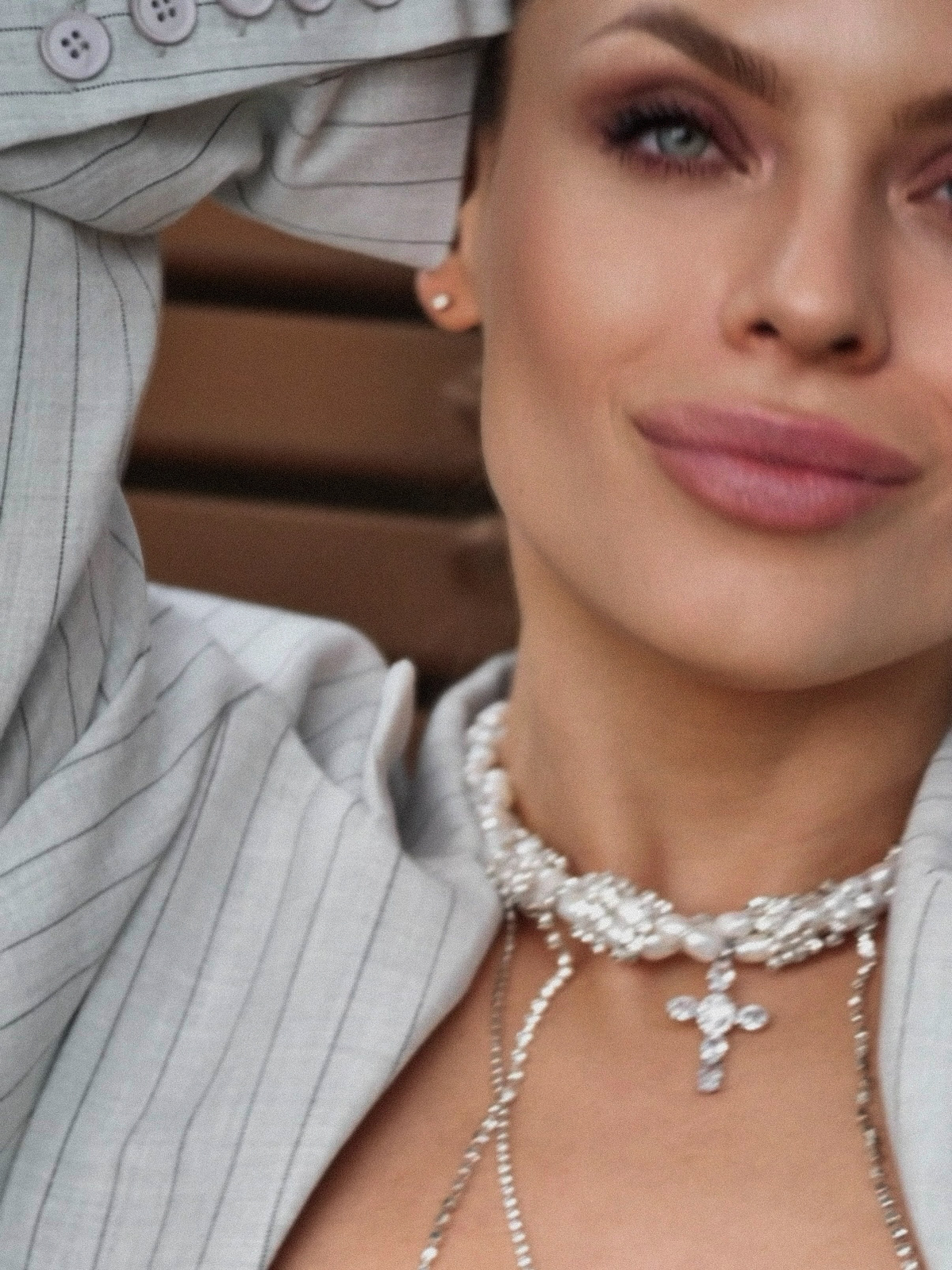 Намисто PEARL CROSS