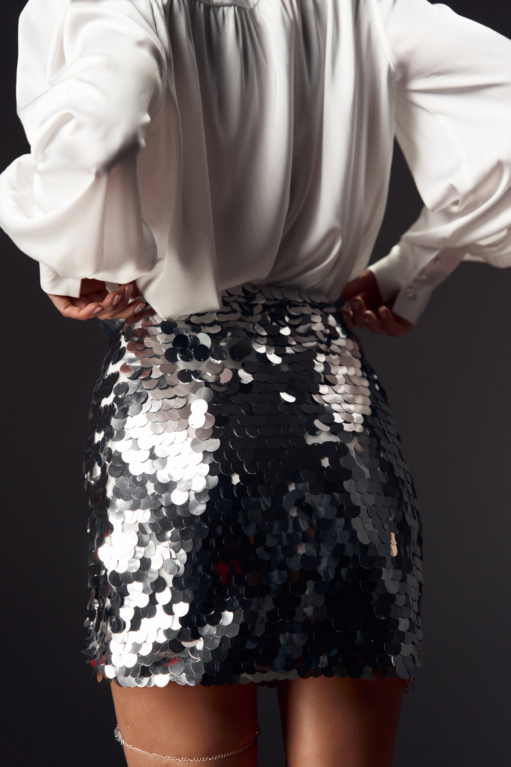 Спідниця паєтка