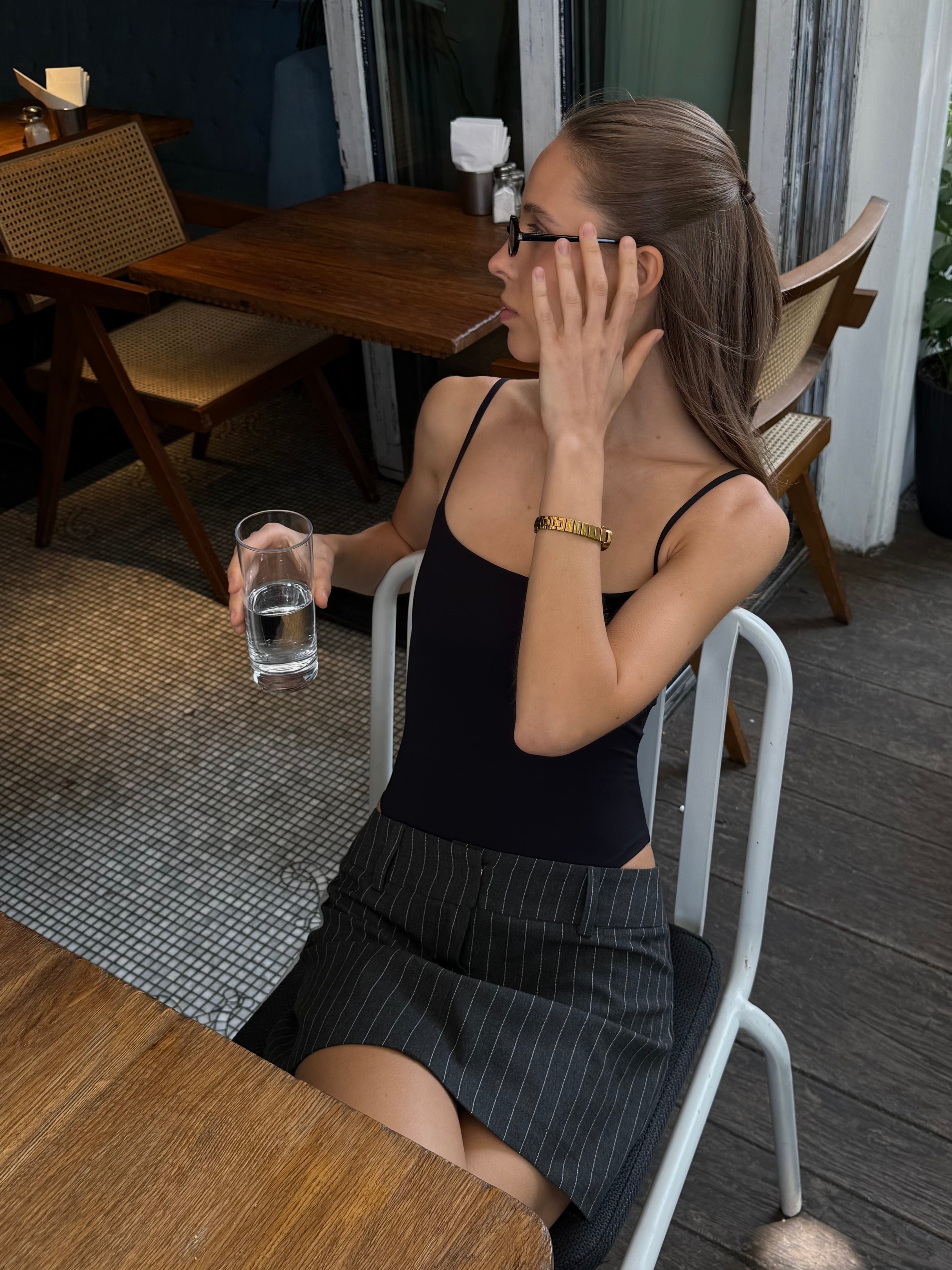 Боді на тонких бретелях Rachel